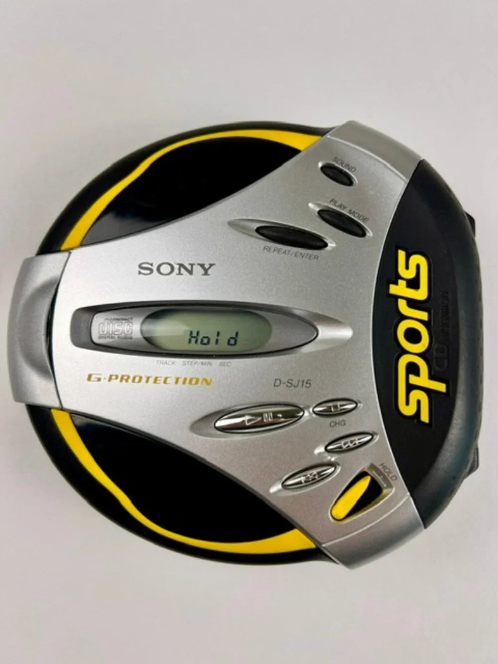 Sony D-SJ15 Sports CD Walkman Discman ORIGINAL Headphones Case TESTED